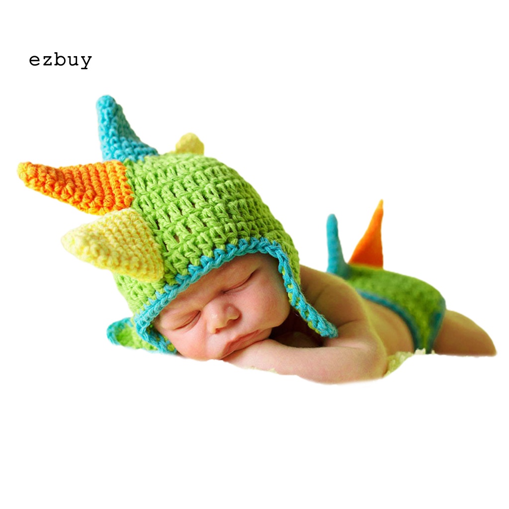 1 Bộ Trang Phục Chụp Ảnh Bằng Vải Cotton Mềm Mại In Họa Tiết Hoạt Hình Dễ Phối Đồ Cho Bé Sơ Sinh