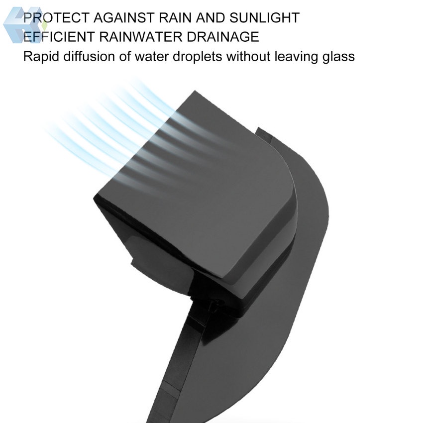 Bộ 2 Tấm Che Mưa Chống Thấm Nước Cho Gương Chiếu Hậu Xe Hơi