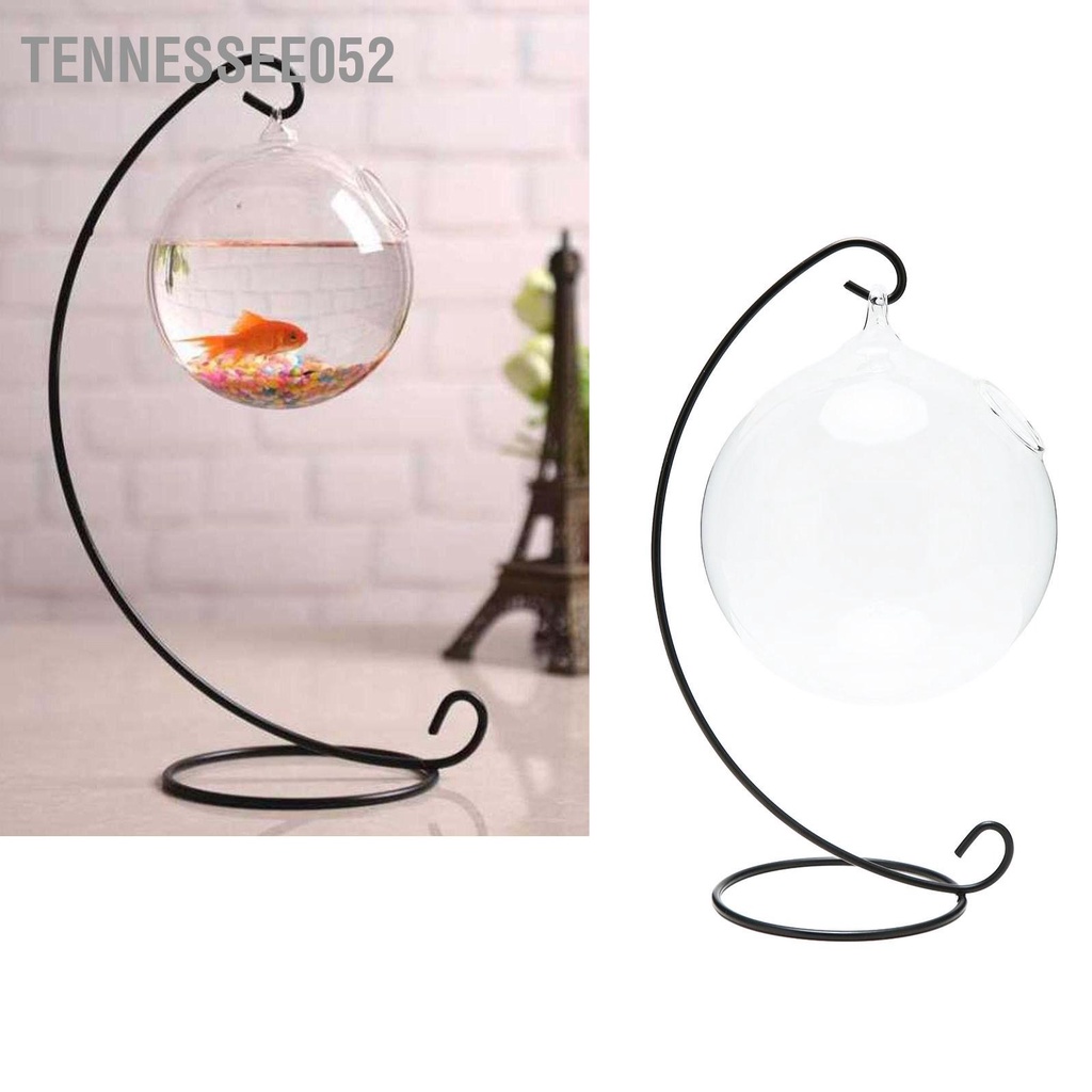 Tennessee052 Treo Bể Cá Thủy Tinh Để Bàn Trong Suốt Bát Có Chân Đế Trang Trí Văn Phòng Nhà Cửa