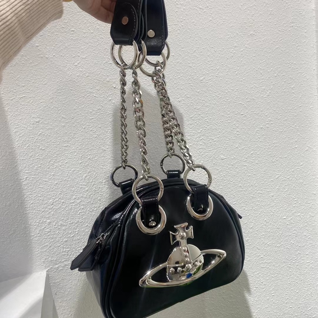 Túi Đeo Vai Vivienne Westwood YK2 Phong Cách Punk Mới Cho Nữ
