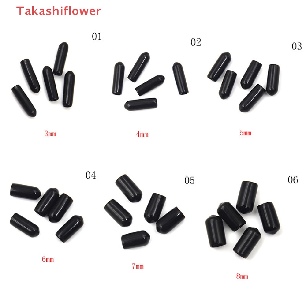 Set 20 Vỏ Bọc Bảo Vệ Ống Chỉ Bằng Cao Su Chống Thấm Nước Tiện Lợi