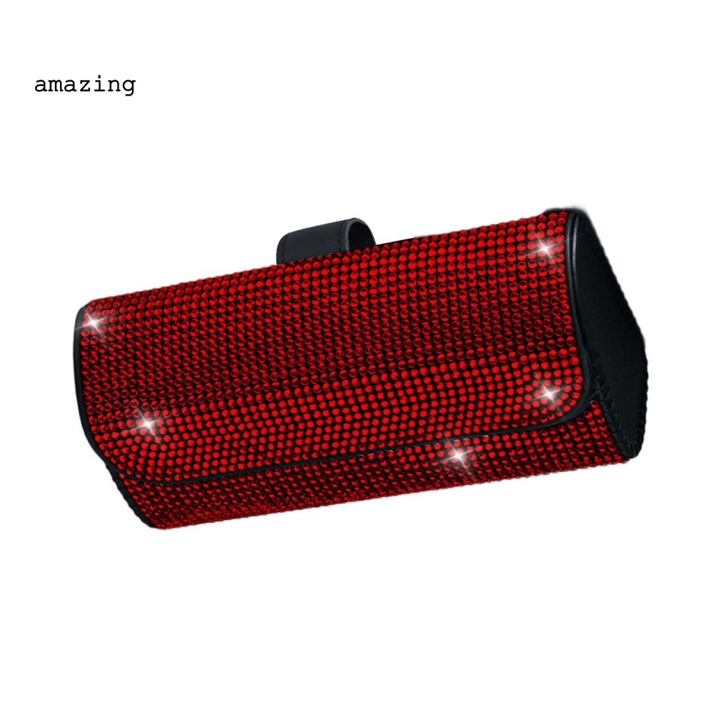 Giá Đỡ Mắt Kính Đính Đá Trang Trí Xe Hơi