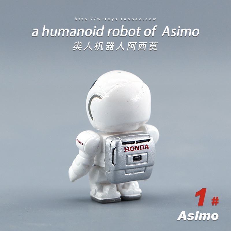Mô Hình Búp Bê Amosi Asimo Robot Asimof Mini Chính Hãng