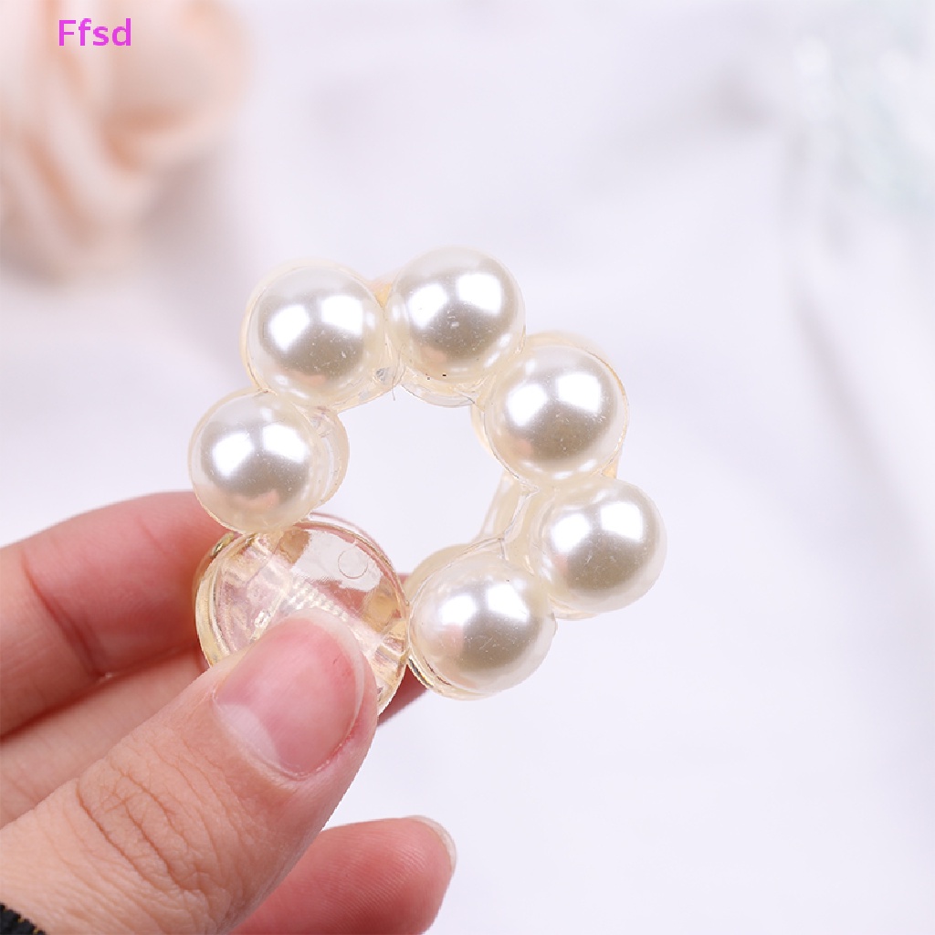 Kẹp Tóc Đính Ngọc Trai Giả Thanh Lịch Cho Nữ