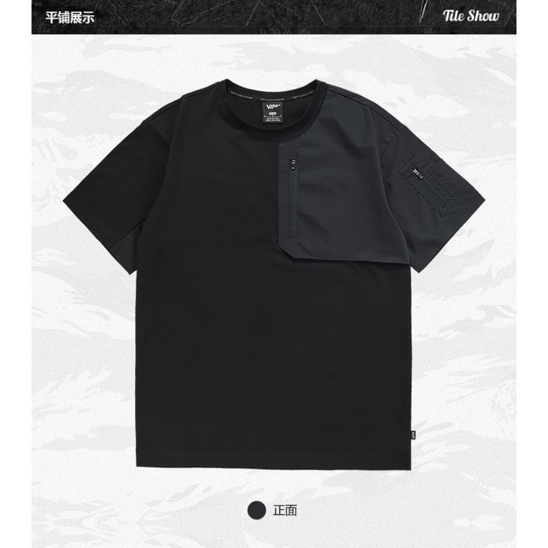 Áo Thun Cotton Ngắn Tay Cổ Tròn Giả Hai Lớp Thời Trang Mùa Hè Cho Nam