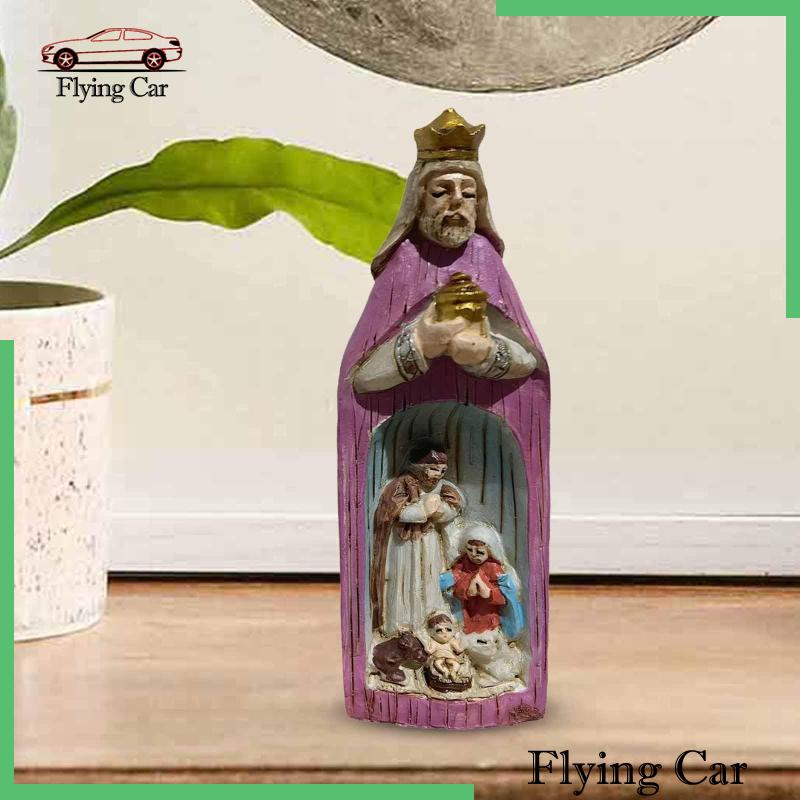 [Lzdjfmy2] Bộ Tượng Phong Cảnh Giáng Sinh Tự Nhiên Cho Lễ Tạ Ơn Sinh Nhật