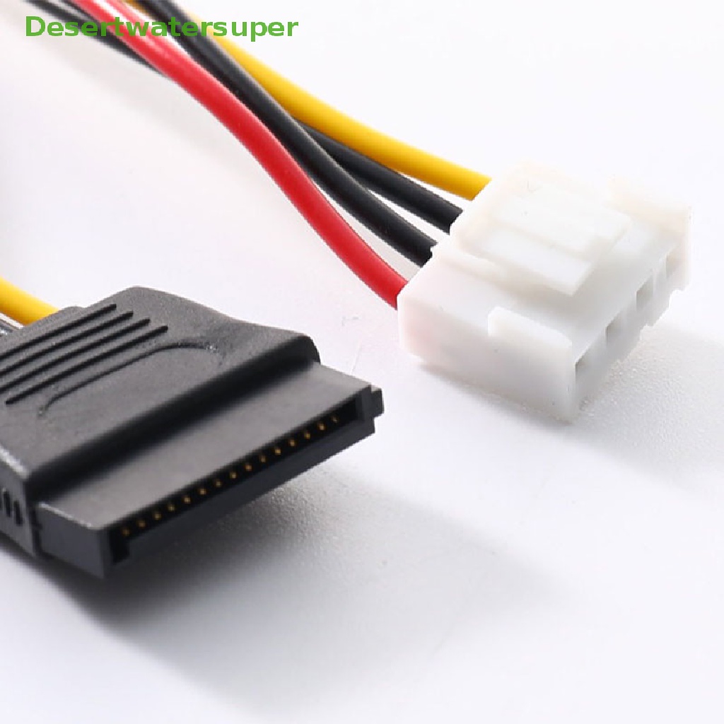 Dây Cáp Chuyển Đổi Ổ Cứng SATA 15 Pin Female Sang 4 Pin Female FDD