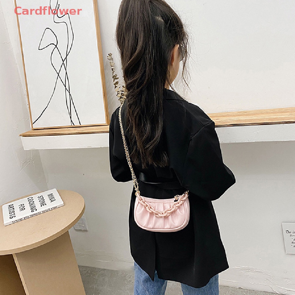 Túi Đeo Chéo Mini Đựng Tiền Xu Dễ Thương Cho Bé Gái < Cardflower > Mới