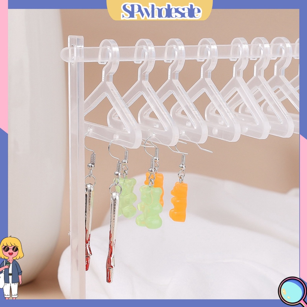 <SPwholesale> Giá Đỡ Trưng Bày Trang Sức Bằng Acrylic Trong Suốt Sức Chứa Lớn