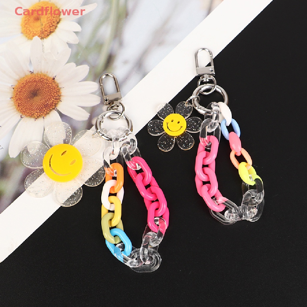 1 Móc Khóa Hình Hoa Hướng Dương Nhiều Màu Mới