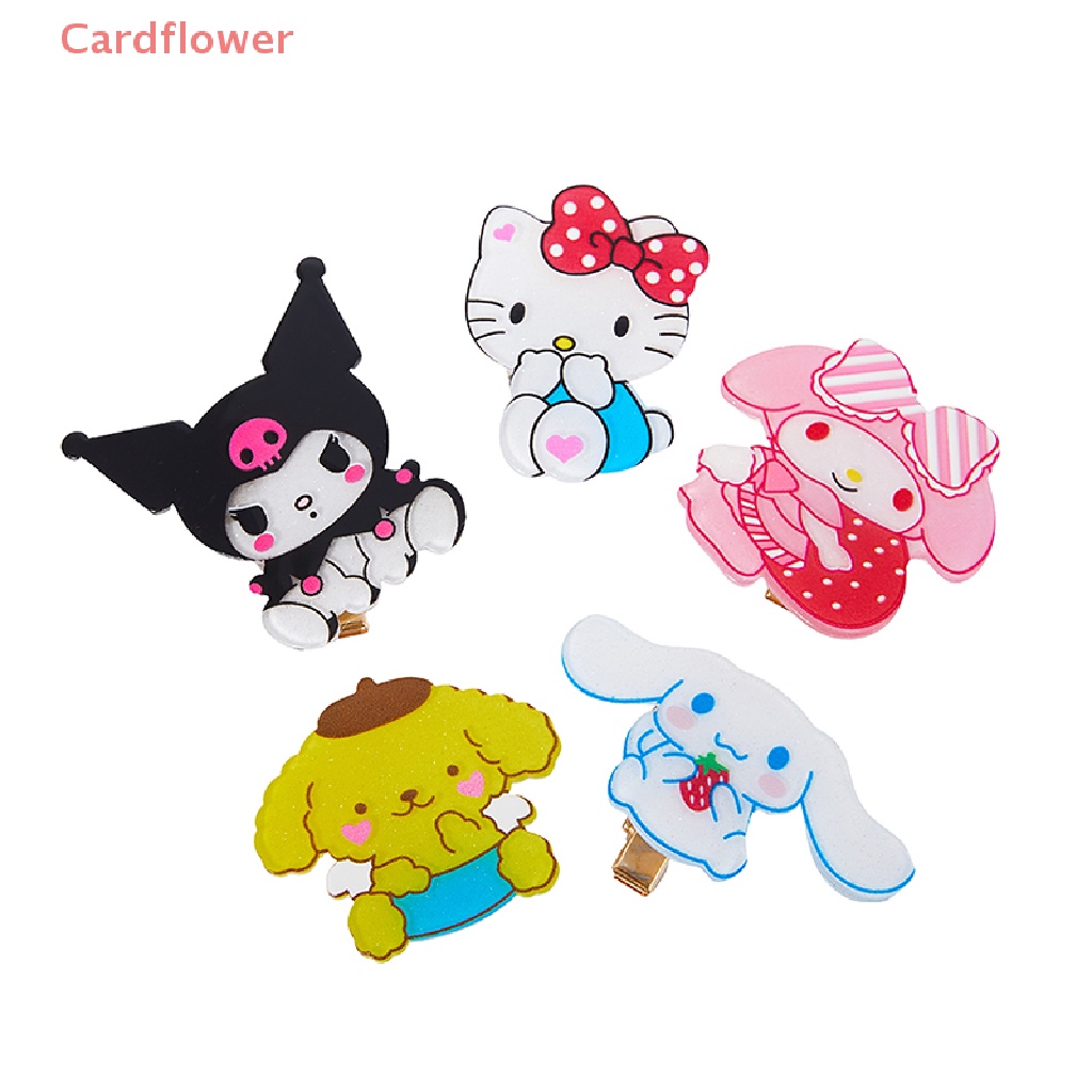 < Cardflower > Kẹp Tóc Hình Chú Chó Pudding Dễ Thương Vui Nhộn Sáng Tạo Cho Bé Gái Mới