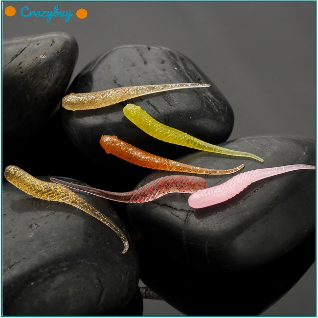 Cr Set 20 Mồi Giả Câu Cá Bằng Nhựa Mềm 4cm 0.34g