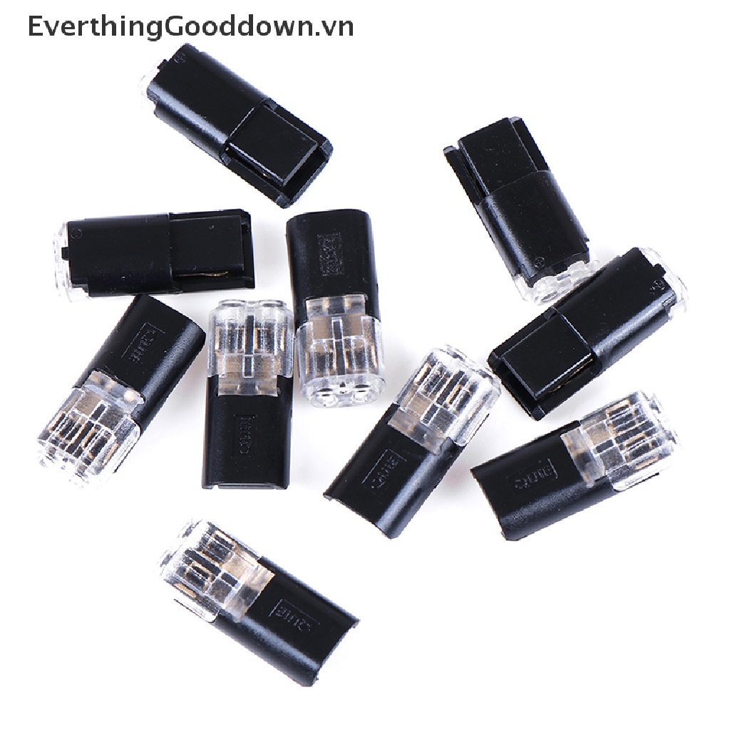 Set 10 Đầu Nối Dây Điện 2pin Tiện Dụng Chất Lượng Cao