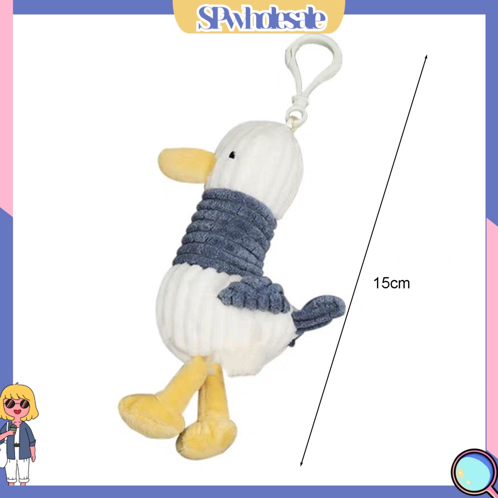 <SPwholesale> Móc Khóa Hình Búp Bê Hoạt Hình Nhồi Bông Đáng Yêu