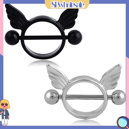 &lt;SPwholesale&gt; 1 Khuyên Xỏ Cơ Thể Hình Đôi Cánh Quyến Rũ