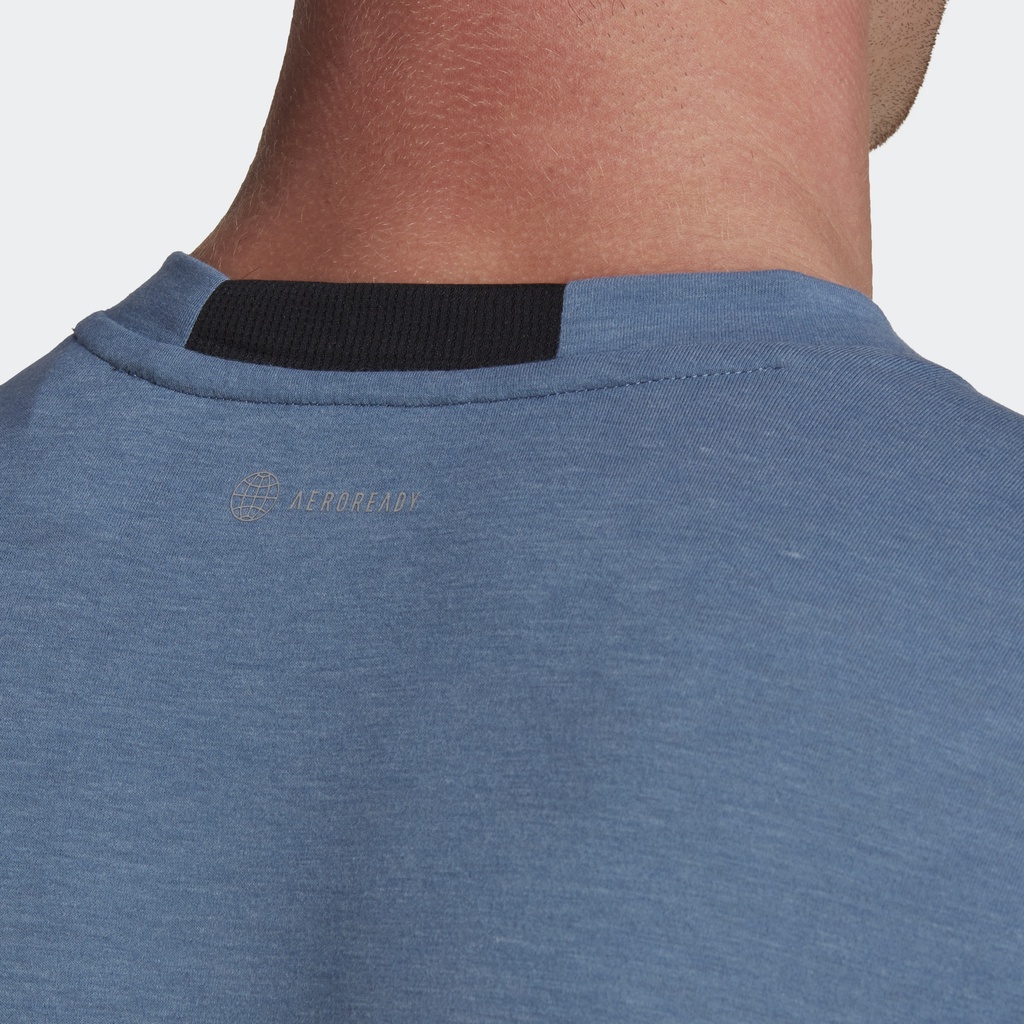 Adidas Tập luyện Áo Thun Designed for Training Nam Màu xanh da trời HM6416