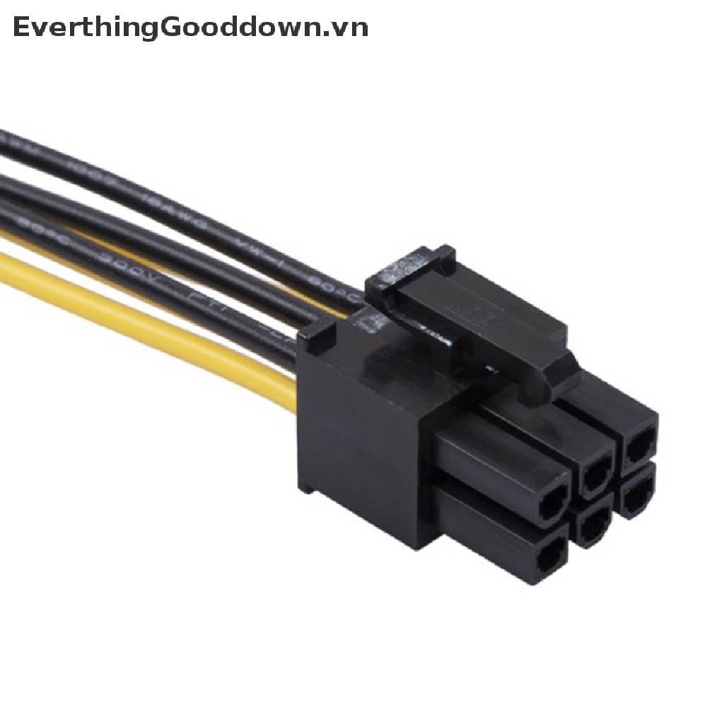 Cáp Chuyển Đổi Nguồn Điện Từ 6 Pin Feamle Sang 8 Pin PCI Express 6Pin Sang 8Pin PCIE