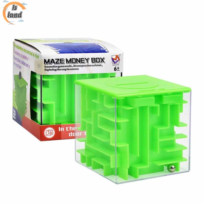 Hộp Đựng Tiền Xu Sưu Tầm Mê Cung 3d Dành Cho Trẻ Em