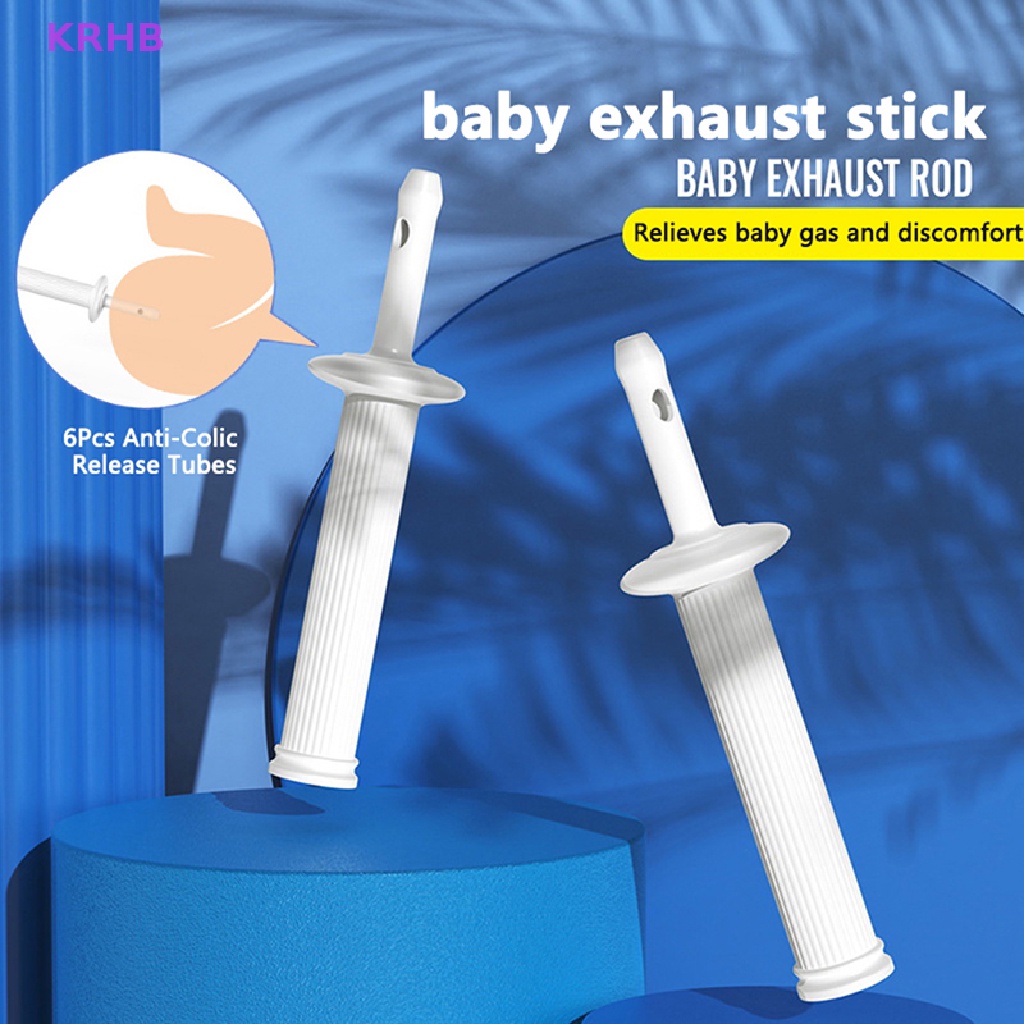 Set 6 Dụng Cụ Làm Giảm Căng Thẳng Khí Gas Dùng Một Lần Cho Trẻ Sơ Sinh Mới