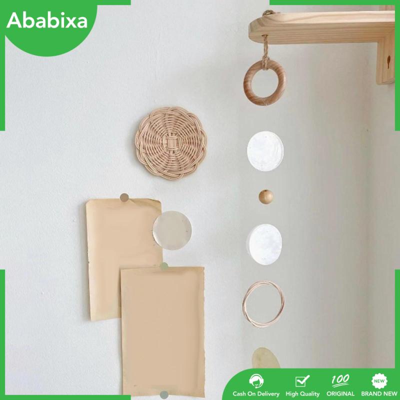 [Ababixa] Chuông Gió Vỏ Sò Đồ Chơi Treo Nôi Em Bé Làm Bằng Tay Cổ Điển Mộc Mạc Cho Tiệc Tùng Ngoài Trời