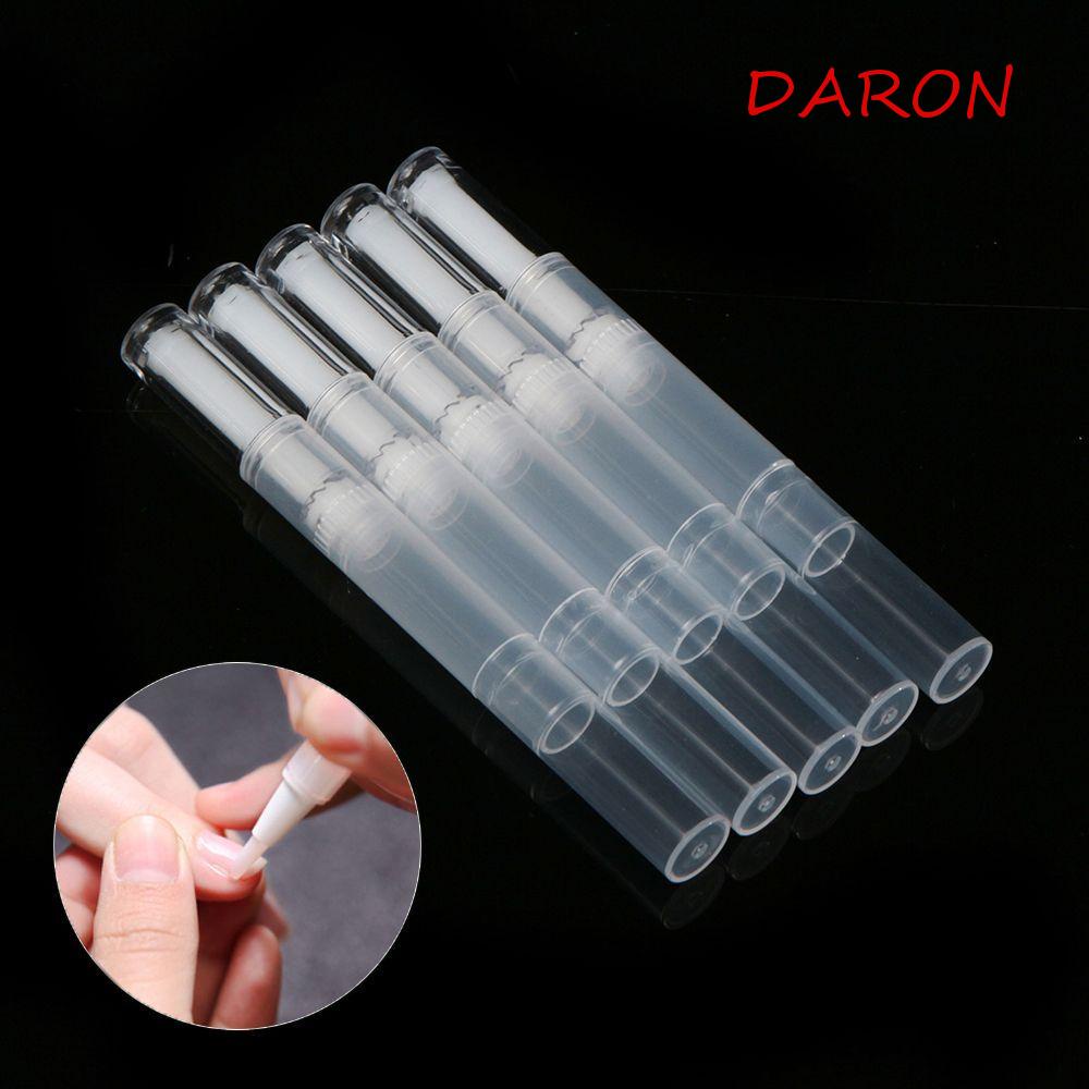 Set 5 Lọ Rỗng Trong Suốt Đựng Dung Dịch Dưỡng Móng 3ml