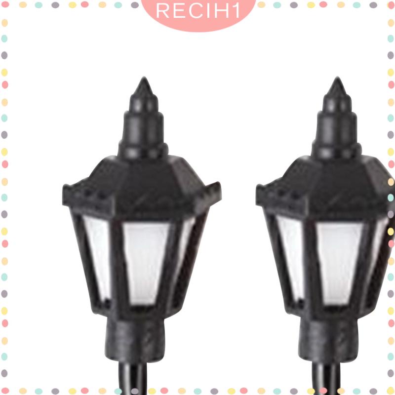 Set 10 Mô Hình Cân Đèn LED Mini Trang Trí Nhà Búp Bê / Lối Đi Độc Đáo