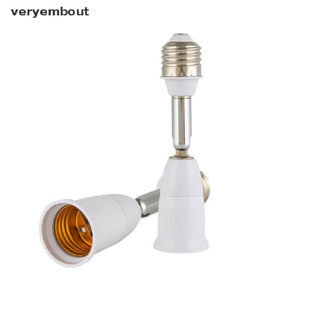 1 Chuôi Đèn Chuyển Đổi E27 Sang E27 Xoay 180 Độ Tiện Dụng