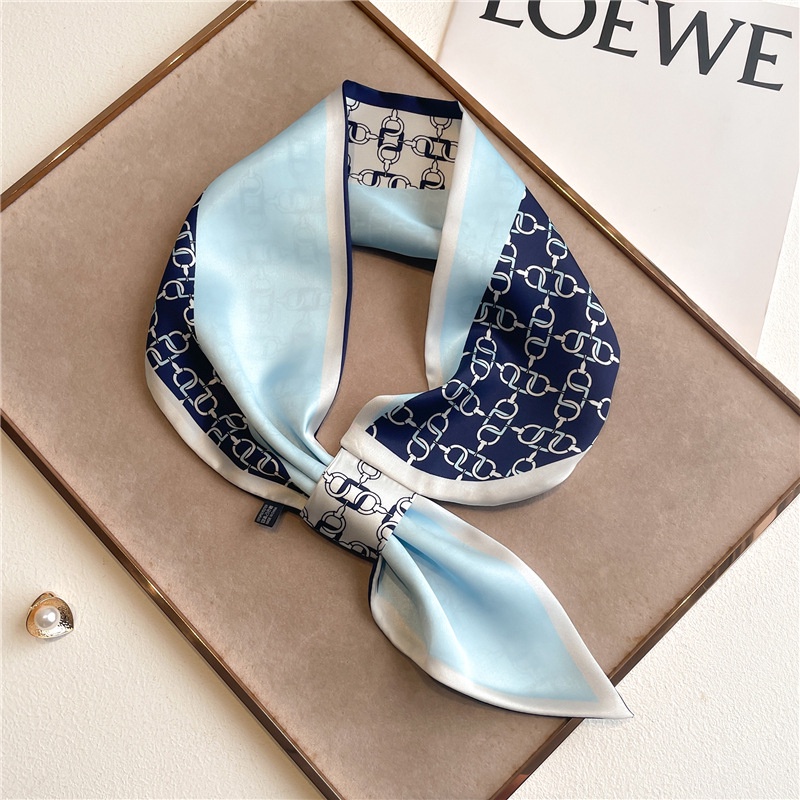 Ol Khăn Choàng Lụa Cao Cấp Phong Cách Nước Ngoài Chuyên Nghiệp