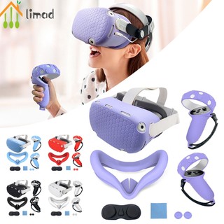 Vỏ bọc silicone mềm chống trầy chống rơi cho tay cầm chơi game thực tế ảo oculus-quest 2