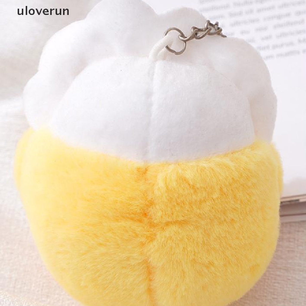 1 Móc Khóa Hình Chú Gà Nhồi Bông Đáng Yêu