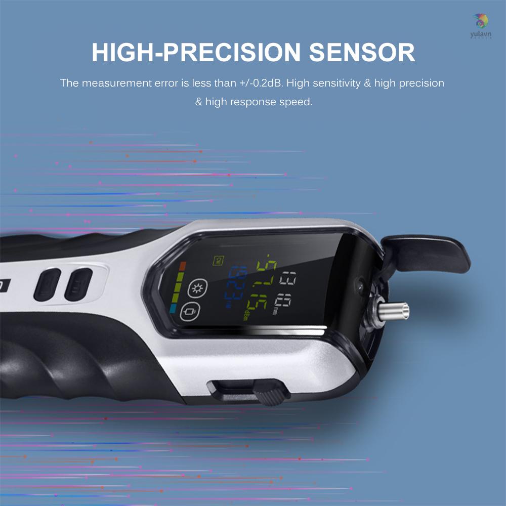 Đồng Hồ Đo Công Suất Quang Học Cầm Tay - 70 ~ + 3dBm Mini Có Thể Sạc Lại Với 7 Chế Độ Quang Học