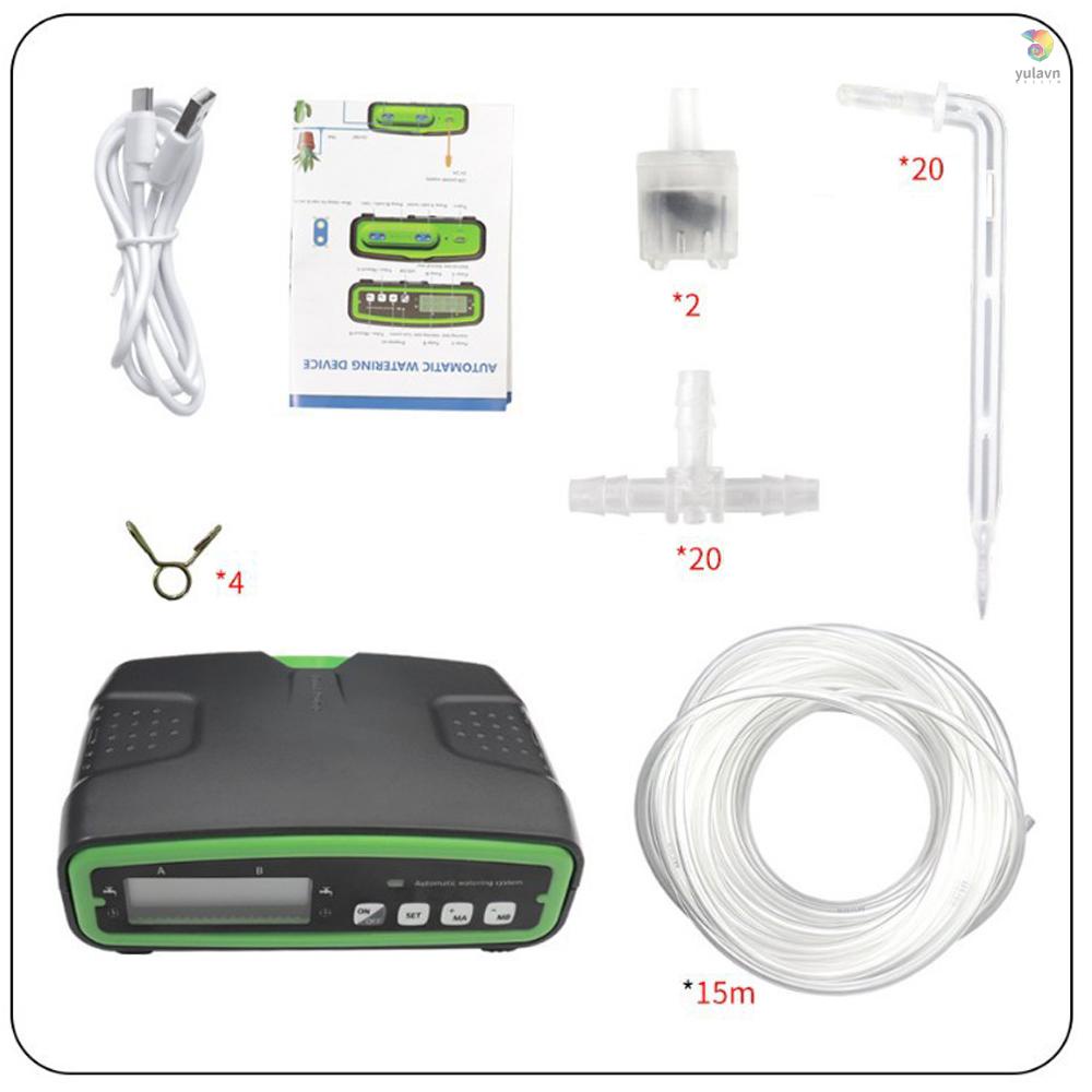 Thiết Bị Tưới Nước Tự Động Thông Minh Cho 20 Chậu Hoa