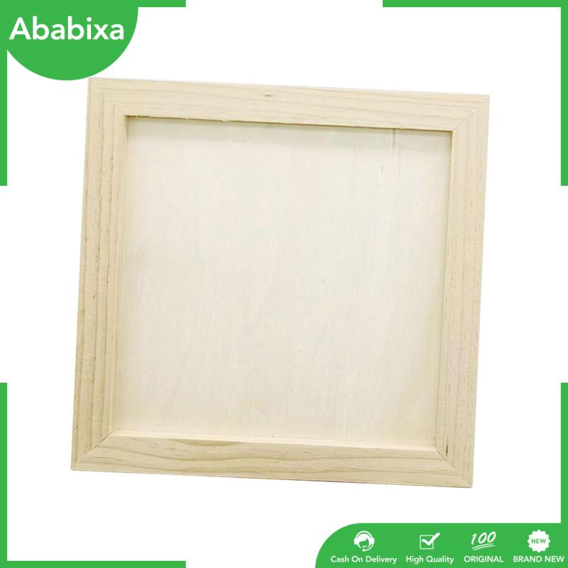 Khung Ảnh Bằng Gỗ DIY Kích Thước 20x20cm Để Bàn Trang Trí Nhà Cửa / Văn Phòng
