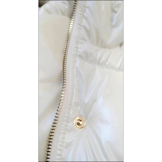 Áo Khoác Phao Đệm Mỏng Vừa Vặn Màu Trơn Phong Cách Thu Đông Mới