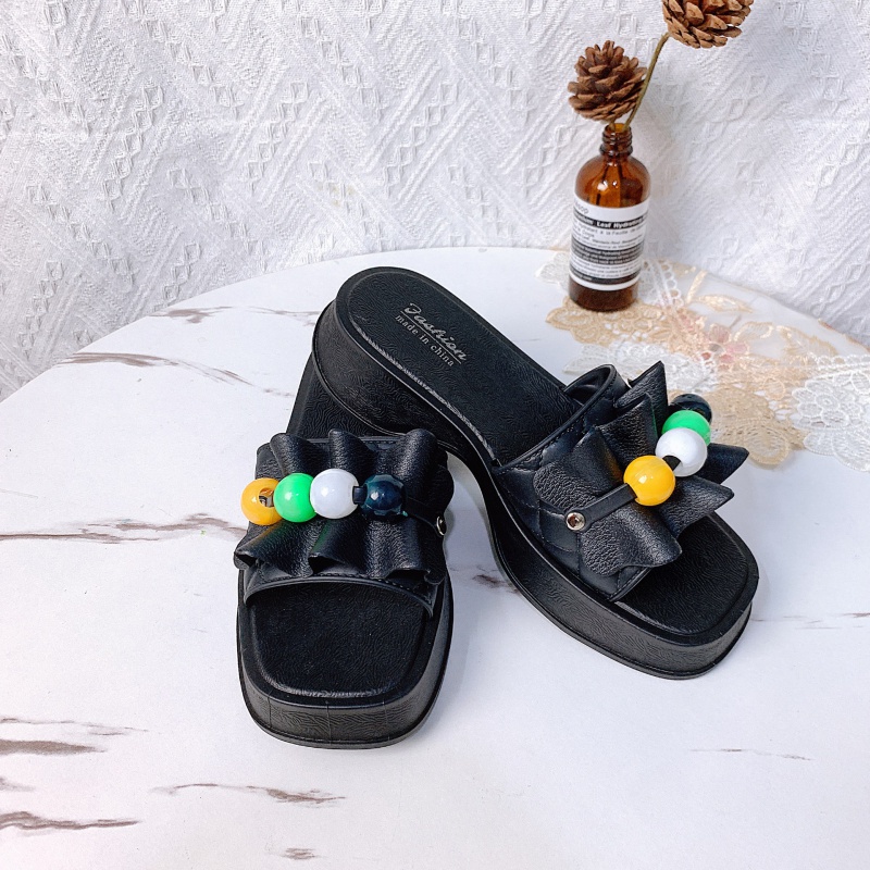 Sandal Đế Mềm Dày Dặn Phong Cách Phương Tây Thời Trang Mùa Hè 2023 Cho Nữ