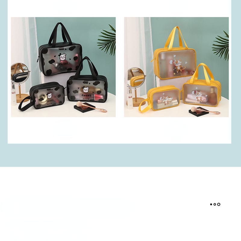 Túi Đựng Đồ Trang Điểm Chống Thấm Nước Họa Tiết Hoạt Hình Dễ Thương
