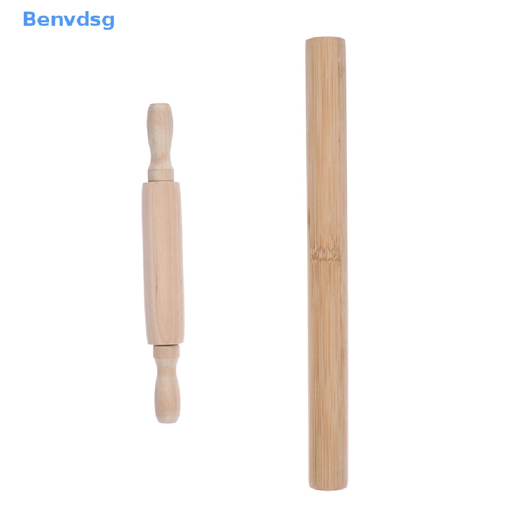 Cây Lăn Bột Làm Bánh Bằng Gỗ Trơn Chống Dính Tiện Dụng Cho Nhà Bếp