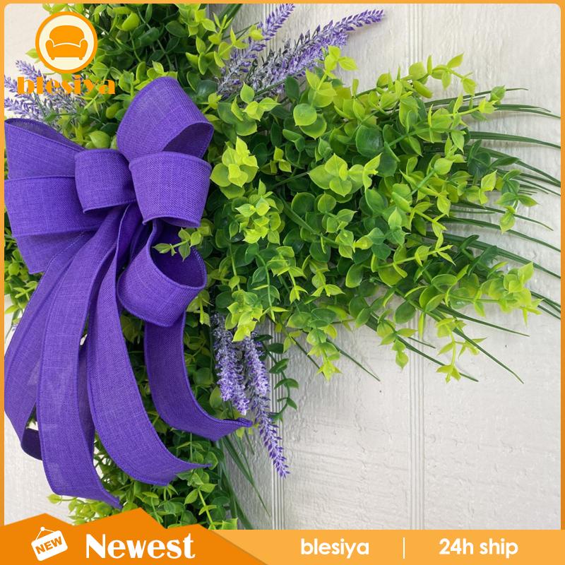 [Blesiya] Vòng Hoa Treo Trang Trí Cửa Trước Sân Vườn Hình Chữ Thập Phục Sinh