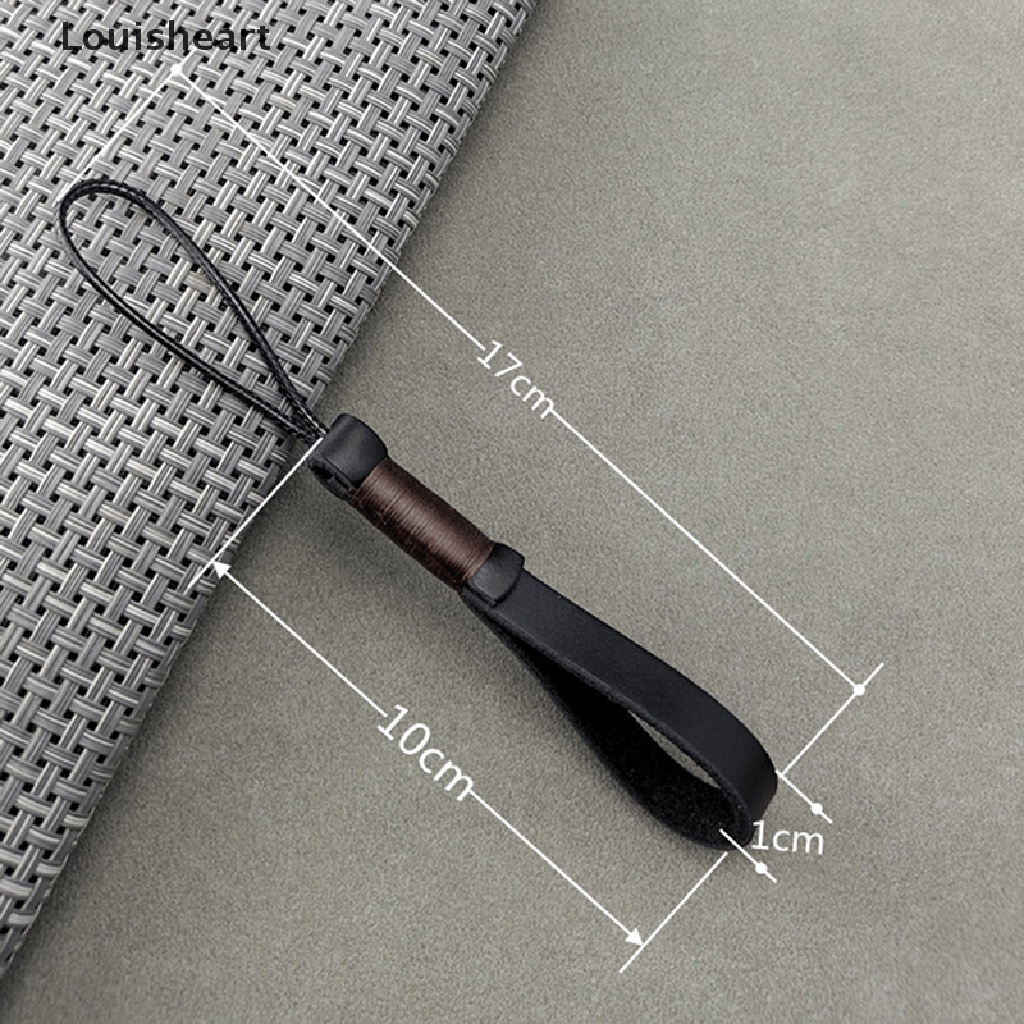 Móc Khóa Dây Da Bò Handmade Phong Cách Retro