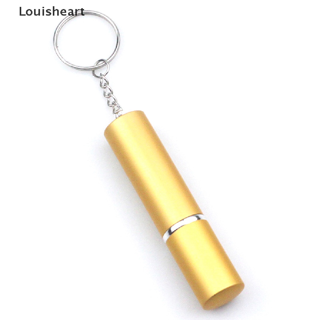 Móc Khóa Kim Loại Hình Chai Nước Dung Tích 10ml Hiệu Louisheart