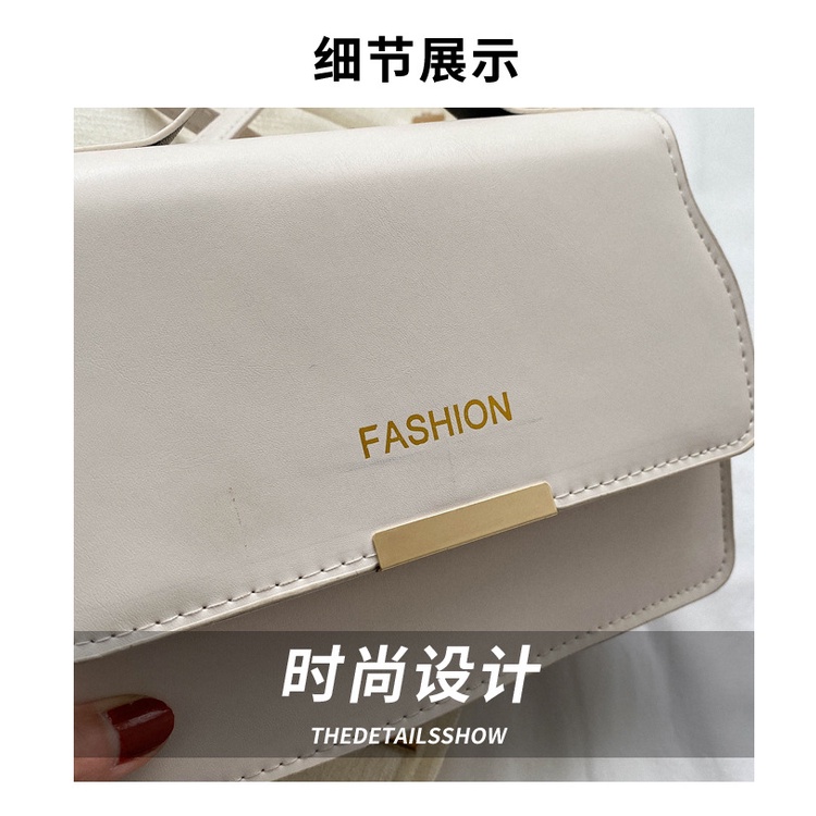 Túi Đeo Vai Hình Vuông Nhỏ Màu Trơn Thời Trang 2023 Cho Nữ