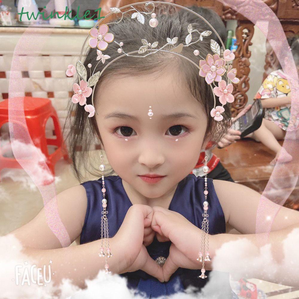 Cài Tóc Hình Vương Miện Kim Loại Nhiều Lớp Lấp Lánh DIY Cho Nữ