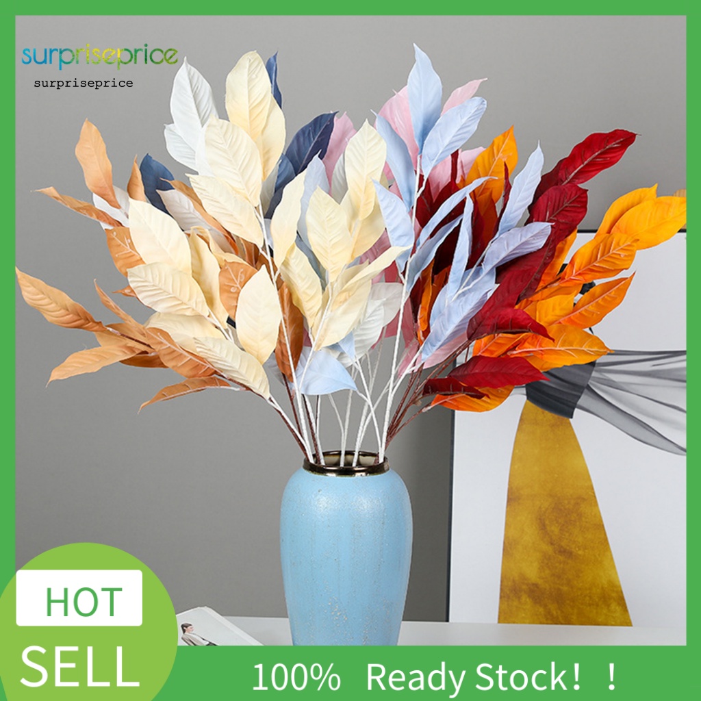 Lá Giả Bằng Cao Su Dùng Trang Trí DIY