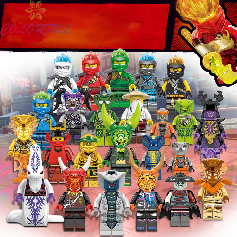 Hàng Mới Về Mô Hình Nhân Vật Ninjago 24 Mảnh