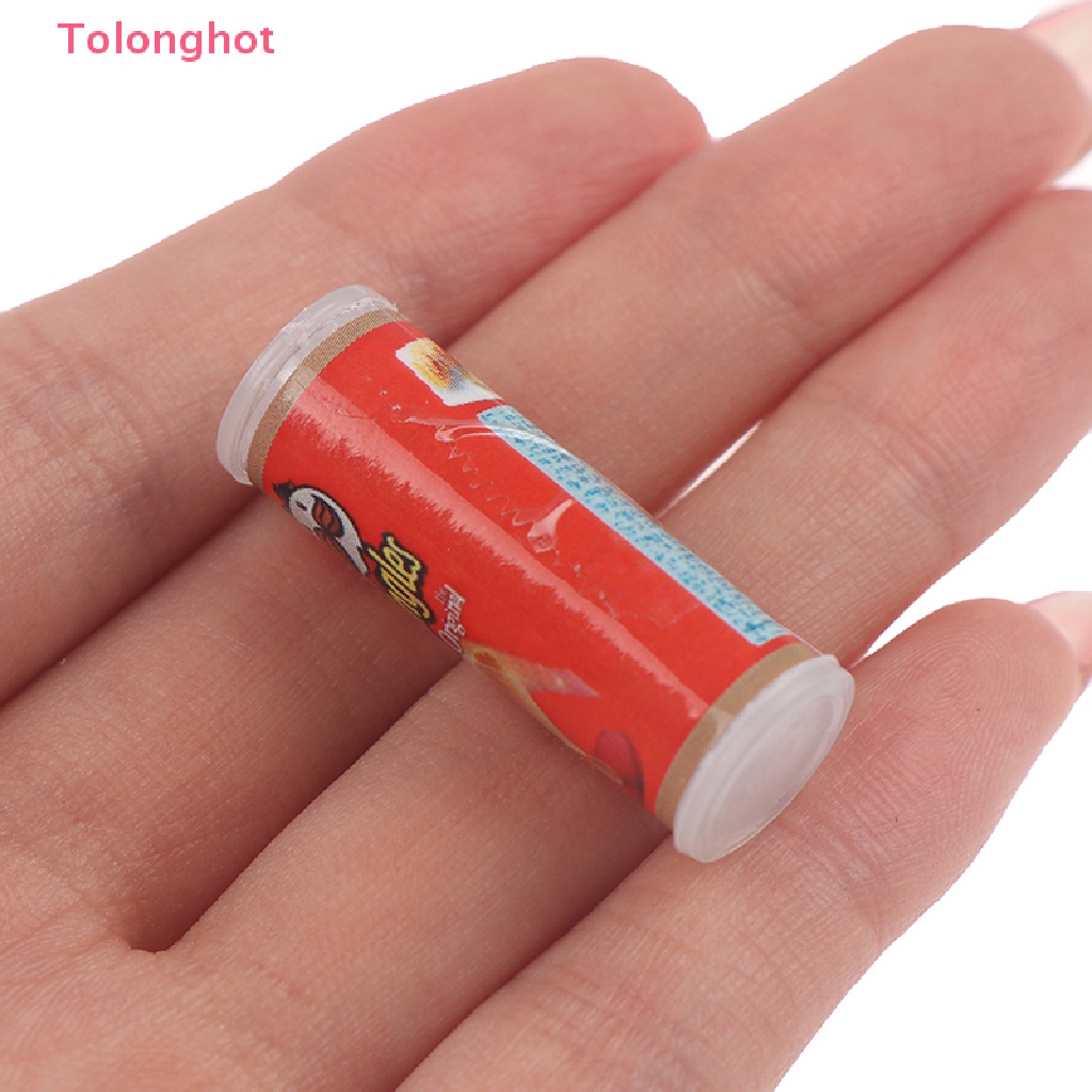 Set 1 / 3 Mô Hình Chai Khoai Tây Chiên Mini Trang Trí Nhà Búp Bê