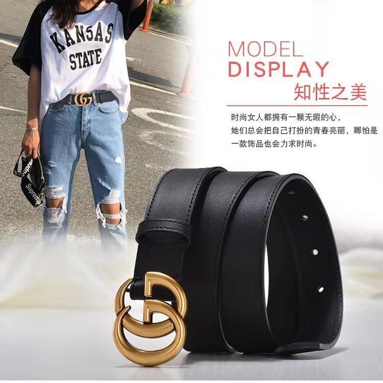 Hàng Có Sẵn! Thắt Lưng Da Bò Chất Lượng Cao Thời Trang Cho Nam Nữ