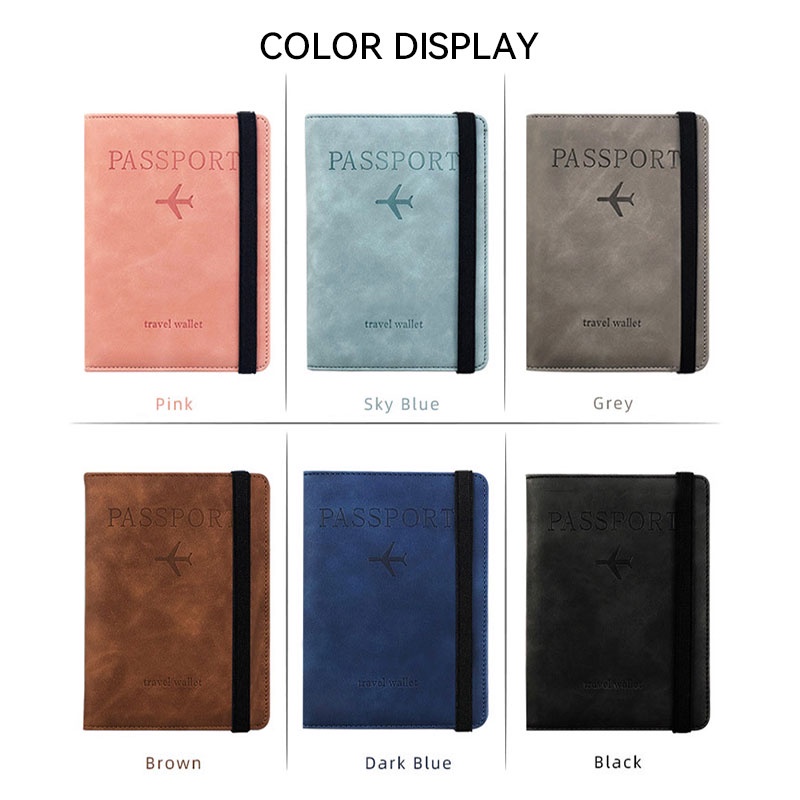 Ví Da pu Đựng Hộ Chiếu Và Thẻ Tín Dụng Du Lịch Hiệu AlphaZ