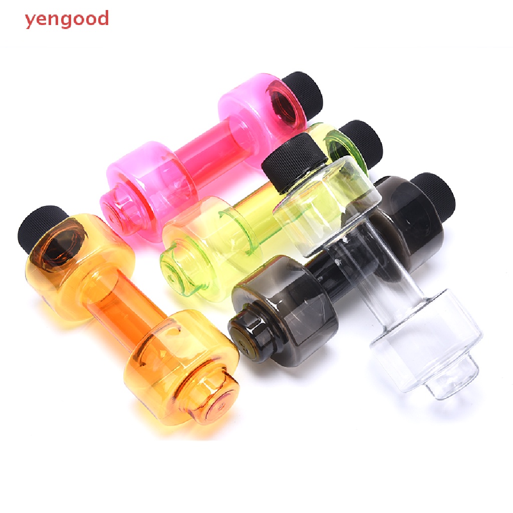 Bình Nước Hình Quả Tạ 550ml Chống Rò Rỉ Tiện Lợi