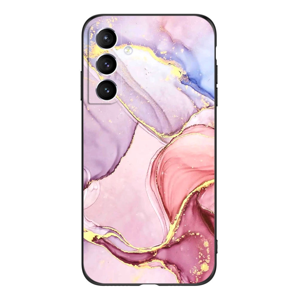 Ốp Điện Thoại Tpu Dẻo Màu Đen In Hình Động Vật Đáng Yêu Cho Samsung Galaxy A34 A54 5G