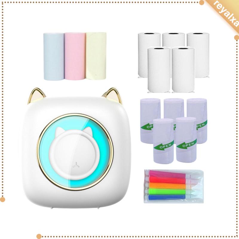 Máy In Mini 200DPI Có Thể Sạc Lại Tiện Dụng Cho Điện Thoại Di Động